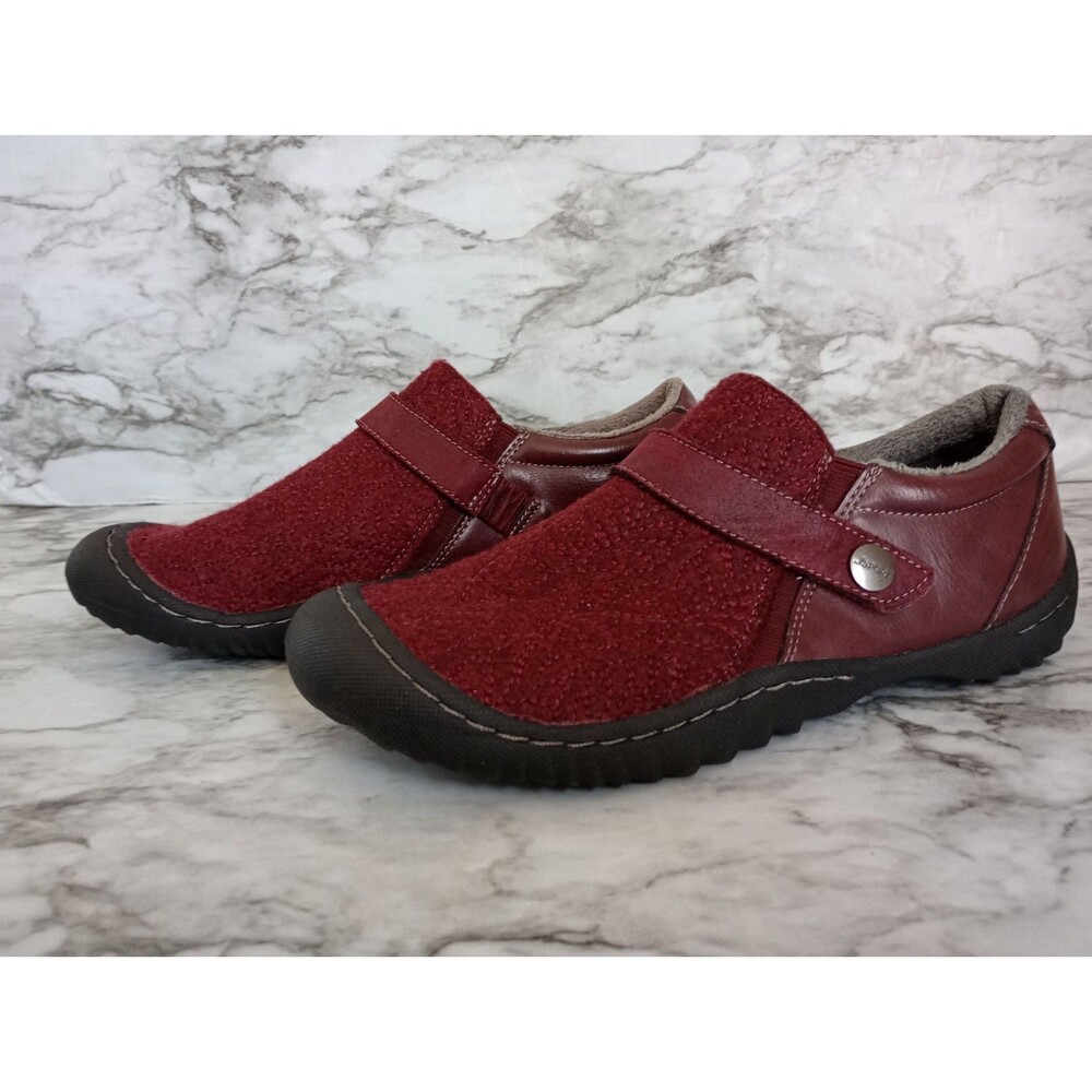 Jambu J Sport Blair Slip-ons Burgundy Wine Color Size 9M